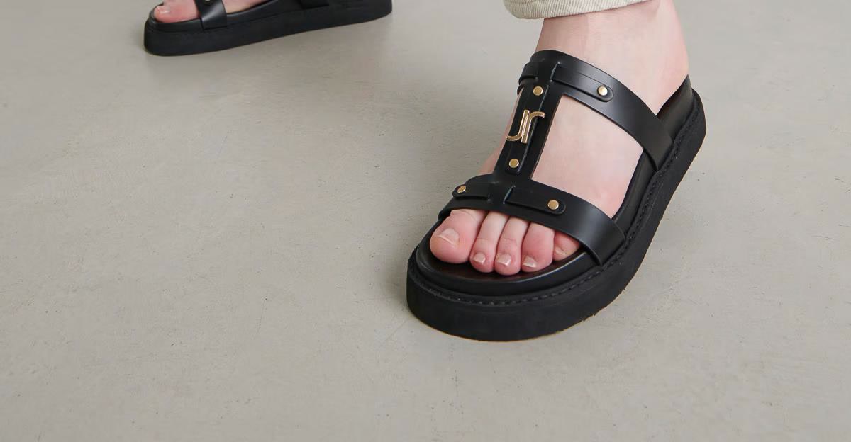 Rue Madame Luana Leather Sandals