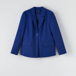 Sacou cu buzunare - Bleumarin