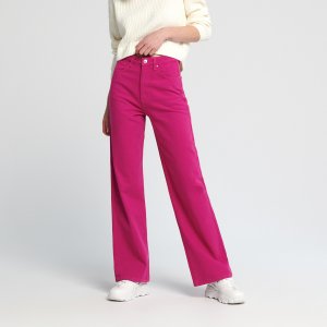 Blugi high waist wide leg - Roz
