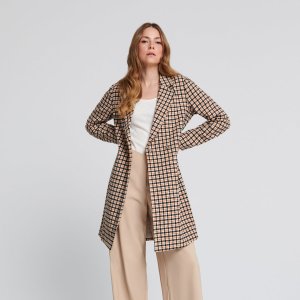 Palton cu adaos de lână - Ivory