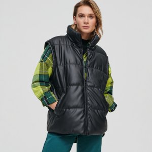 Vestă matlasată - Negru