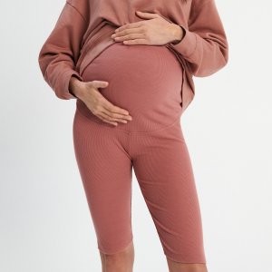 Pantaloni scurți MAMĂ biker - Roz