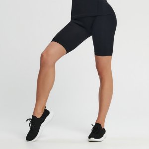 Pantaloni scurți biker GYM HARD - Negru