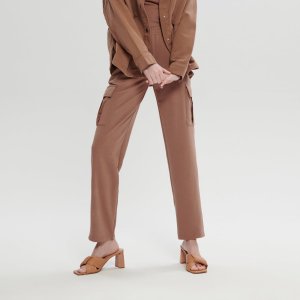 Pantaloni cargo - Bej