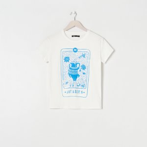 Tricou cu imprimeu - Ivory