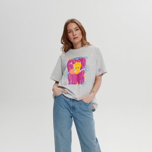 Tricou Looney Tunes - Gri deschis