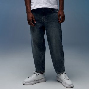 Blugi relaxed - Albastru