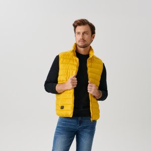 Vestă matlasată - Galben