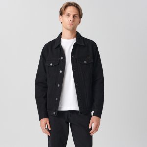 Geacă din denim - Negru