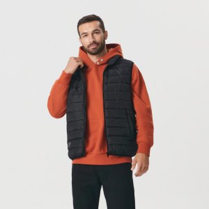 Vestă matlasată - Negru