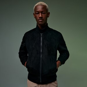 Geacă bomber - Negru