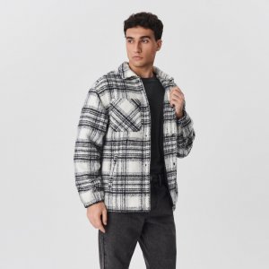 Jachetă shacket - Ivory