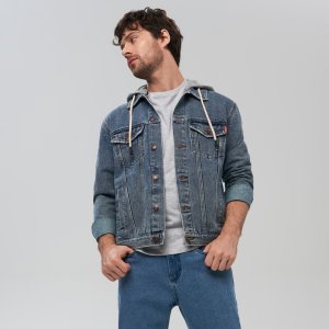 Geacă din denim - Albastru