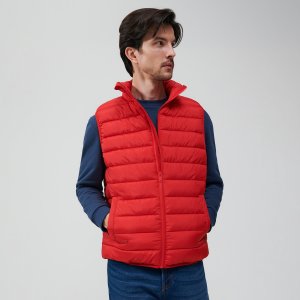 Vestă matlasată - Roșu