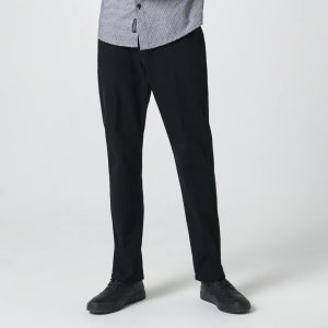 Pantaloni regular fit - Negru