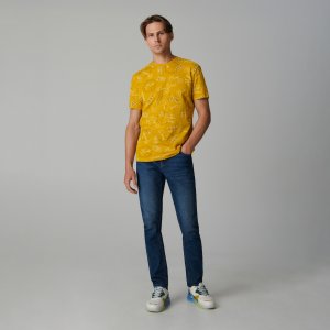 Tricou cu imprimeu - Galben