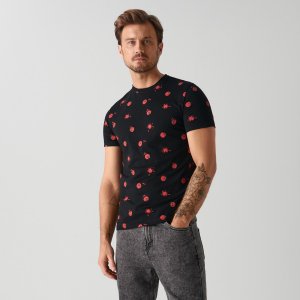 Tricou cu imprimeu - Negru