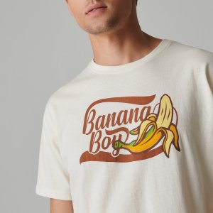 Tricou cu imprimeu - Ivory