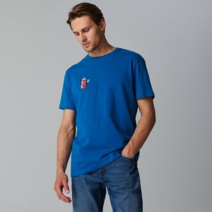 Tricou cu imprimeu - Albastru