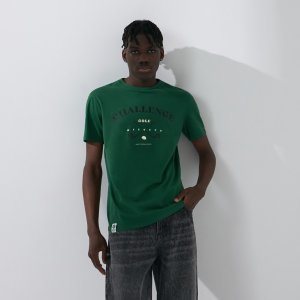 Tricou cu imprimeu - Verde