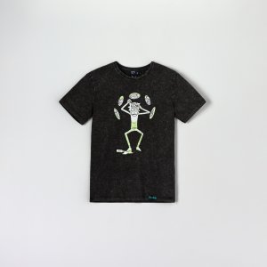 Tricou Rick and Morty - Negru