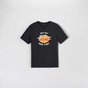 Tricou Rick and Morty - Gri