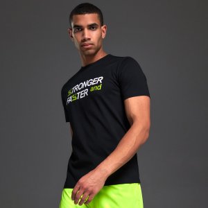 Tricou cu imprimeu - Negru