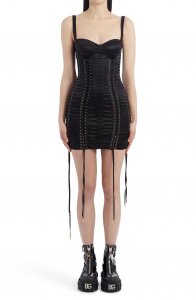 Satin Bustier Minidress