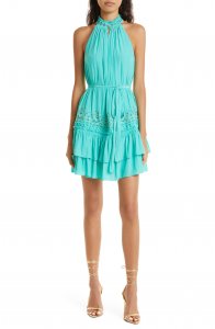 Angeline Layer Ruffle Minidress