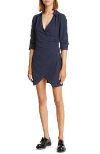 Reyna Faux Wrap Minidress