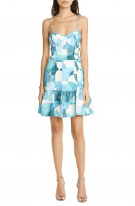 Mallorica Linen Blend Minidress