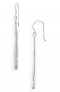 Stardust Diamond Squiggle Drop Earrings