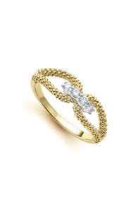 Signature Caviar Superfine Diamond Station Ring