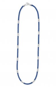 Blue Caviar Ceramic Beaded Necklace