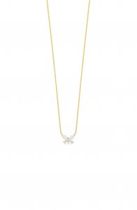 Simpler Obsession Diamond Butterfly Pendant Necklace