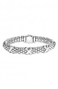 'Signature Caviar' Oval Rope Bracelet