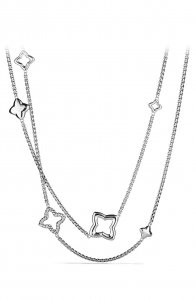 Quatrefoil Chain Necklace