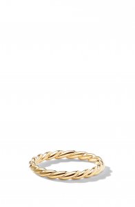 Paveflex Ring in 18K Gold, 2.7mm