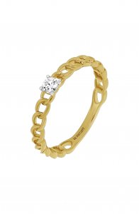 Varda Link Diamond Ring