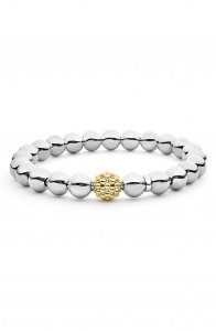 Signature Caviar Stretch Bracelet