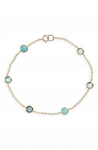Lollipop Waterfall 6-Stone Station Bracelet