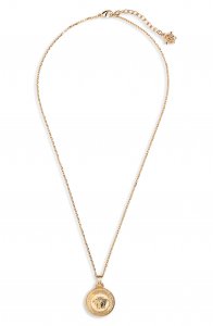 Biggie Medusa Head Pendant Necklace