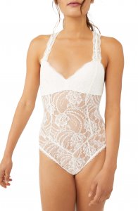Intimately FP Midnight Hour Lace Bodysuit