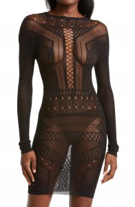 Janelle Lace Long Sleeve Chemise