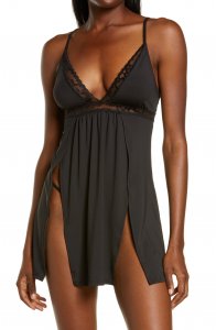 Babydoll Chemise & G-String Thong Set