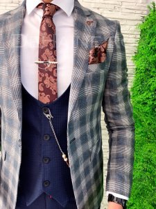 Set cravata + batista A4870