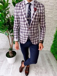 Sacou barbati slim fit ZR A5661 65-5 E