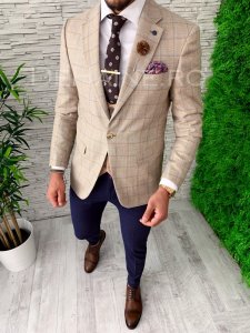 Sacou barbati slim fit ZR A5141 70-2 E