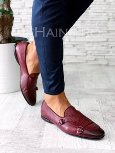 Pantofi barbati din piele naturala A5846 97-2 E