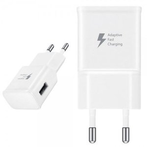 Incarcator Fast Charge 5V / 2A - 9V / 1.67A ALB - Samsung S10 / S10+ / S8 / S9 / S7 / S7 edge / S9+ / A5 / A6 / A8 - ALB CU6